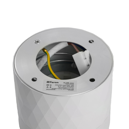 Светильник потолочный Feron HL388 Barrel PRISM GX53 12W 230V, белый фото 7