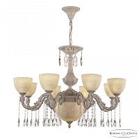 Люстра с хрустальными подвесками AL79101P/8/250 A WMN P1 U Pair Bohemia Ivele Crystal (Богемия Ивеле Кристалл)