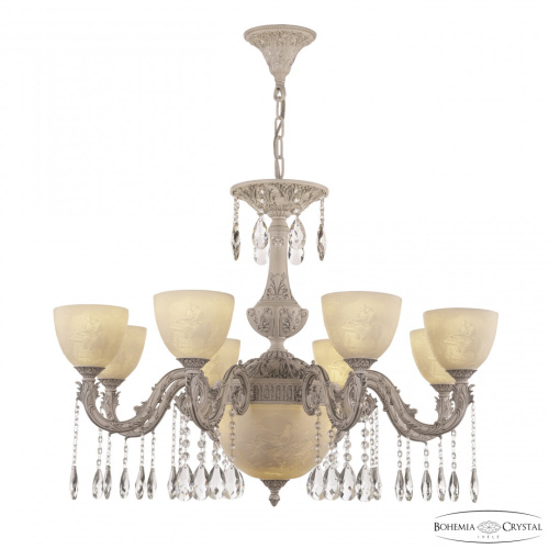 Люстра с хрустальными подвесками AL79101P/8/250 A WMN P1 U Pair Bohemia Ivele Crystal (Богемия Ивеле Кристалл)