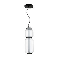 5409/20L HIGHTECH ODL_EX24 105 черный/прозрачный/металл/стекло/акрил Подвес LED 20W 3000K 1480Лм JAM