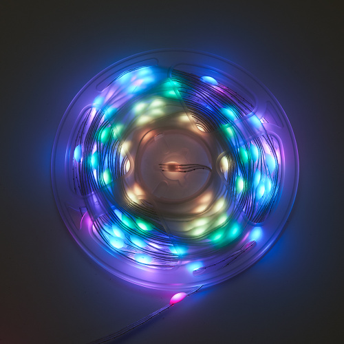 Гирлянда линейная Feron CL593 Smart, 10м USB  + Пульт ДУ RGB, прозрачный шнур фото 5