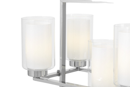 Подвесной светильник Lumina Deco Lino LDP 1239-8 CHR фото 3