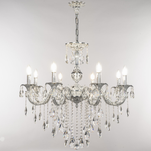 Люстра с хрустальными подвесками AL79101/8/250 B NW Bohemia Ivele Crystal (Богемия Ивеле Кристалл) фото 3 Люстра с хрустальными подвесками AL79101/8/250 B NW Bohemia Ivele Crystal (Богемия Ивеле Кристалл) фото 3
