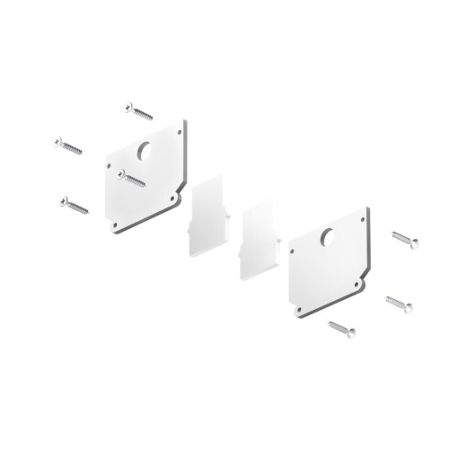 TR2025-WH Комплект торцевых заглушек для трека SMART ONE фото 2