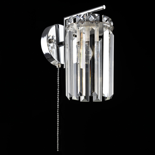 Citilux AXIS CL313411 Бра хрустальное с выключателем Хром фото 8 Citilux AXIS CL313411 Бра хрустальное с выключателем Хром фото 8