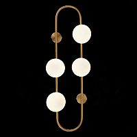 SL1149.301.04 Бра ST-Luce Латунь/Белый G9 4*5W VERA