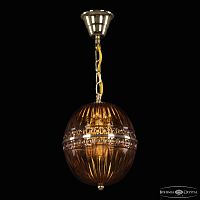 Подвесной светильник с хрустальными плафонами 5479/20 G Amber/M-1G Bohemia Ivele Crystal (Богемия Ивеле Кристалл)