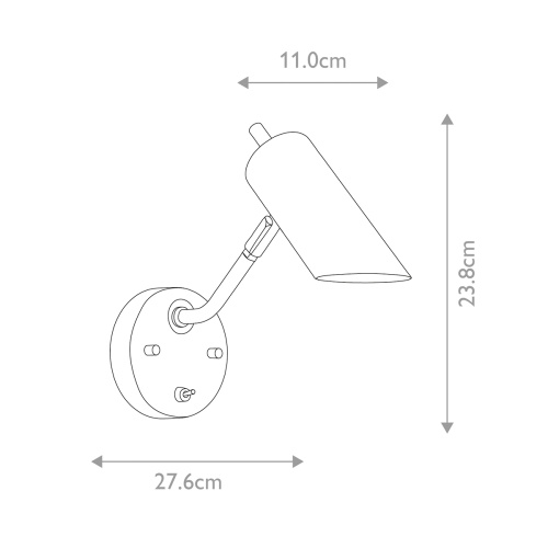 Бра Elstead Lighting, Арт. QUINTO1-GPN фото 6