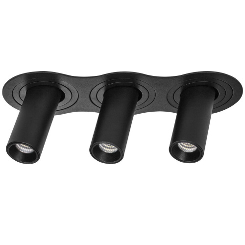 Комплект из светильника и рамки Lightstar Intero Tubo (217637+217272+217272+217272) i637272