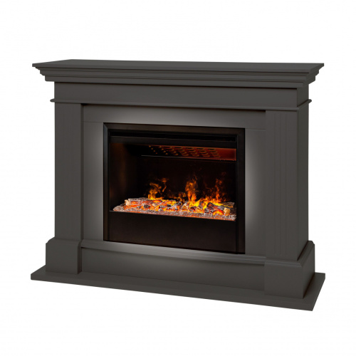 Электрокамин RealFlame Ontario 26 GR графит с очагом 3D Helios 26 SBG Электрокамин RealFlame Ontario 26 GR графит с очагом 3D Helios 26 SBG