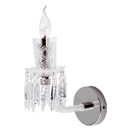 Настенный светильник Escada 1142/1A E14*40W Nickel фото 3 Настенный светильник Escada 1142/1A E14*40W Nickel фото 3