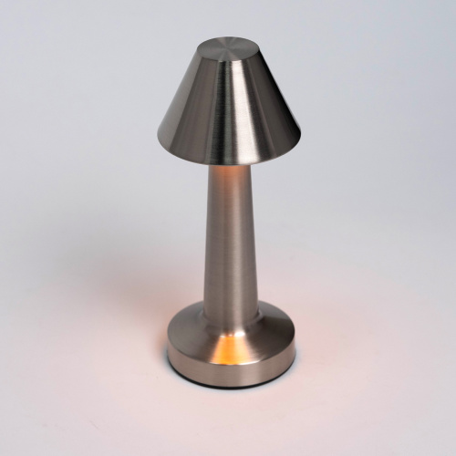 Настольный светильник Escada 10256/L LED*3W Nickel фото 3