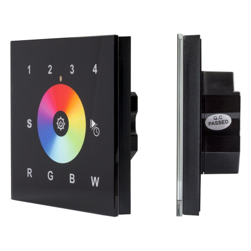 Панель управления Arlight Dali-901-11-4G-RGBW-DT6-IN Black 037203 Панель управления Arlight Dali-901-11-4G-RGBW-DT6-IN Black 037203