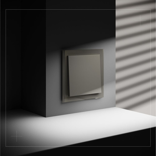 Проходной переключатель встраиваемый Voltum S70 одноклавишный 10А, (шелк) VLS010304 фото 5