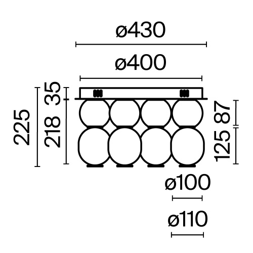 Потолочный светильник Maytoni MOD273CL-L60G3K фото 14