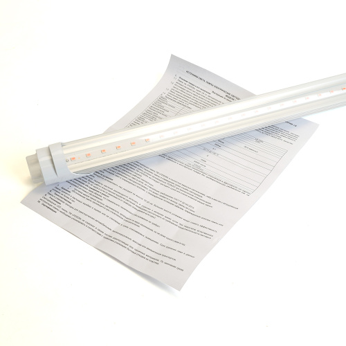 Лампа светодиодная для растений T8 Feron LB-7064 G13 22W 175 1,2м 265V красно-синий спектр пластик фото 3