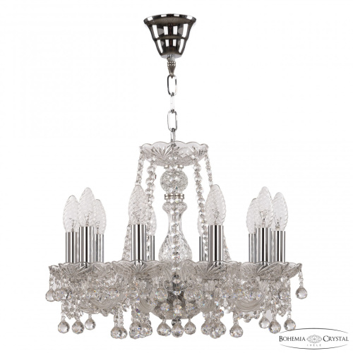 Люстра хрустальная 108/10/141 Ni Bohemia Ivele Crystal (Богемия Ивеле Кристалл)