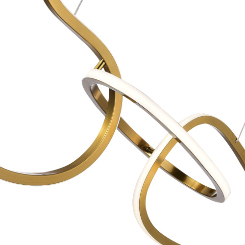 SL6505.203.26 Светильник подвесной ST-Luce Золотистый/Золотистый LED 1*26W 4000K ABRA фото 3