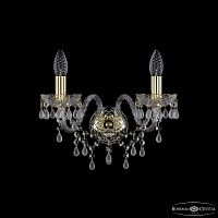 Бра хрустальные 1410B/2/160 G V0300 Bohemia Ivele Crystal (Богемия Ивеле Кристалл)