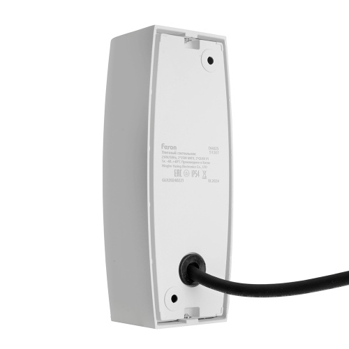 Светильник садово-парковый Feron DH025,на стену, 2*GU10 MR11 230V, белый фото 5