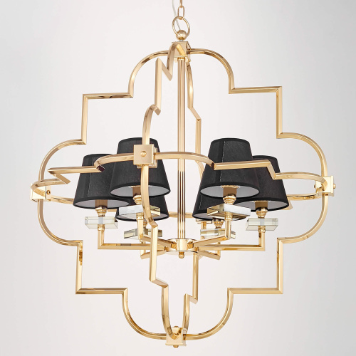 Подвесная люстра Lumina Deco Baltimore LDP 8020-6 GD+BK фото 5 Подвесная люстра Lumina Deco Baltimore LDP 8020-6 GD+BK фото 5
