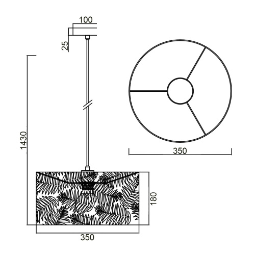 Подвесной светильник Vele Luce Simonetta VL4292P01 фото 5