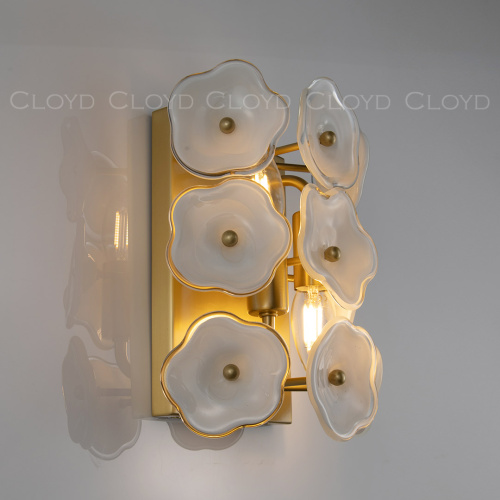 Бра Cloyd EFIOPIA W2 / выс. 28 см - латунь (арт.20393) фото 3 Бра Cloyd EFIOPIA W2 / выс. 28 см - латунь (арт.20393) фото 3