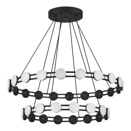 SL6610.403.36 Светильник подвесной ST-Luce черный/белый LED 1*70W 4000K MONRO фото 5