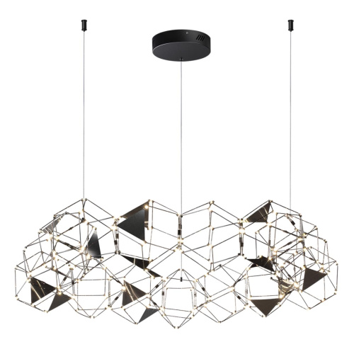 5087/68L L-VISION ODL25 293 черный хром/металл Люстра LED 68W 4000K 3740Лм TRELLIS фото 3 5087/68L L-VISION ODL25 293 черный хром/металл Люстра LED 68W 4000K 3740Лм TRELLIS фото 3