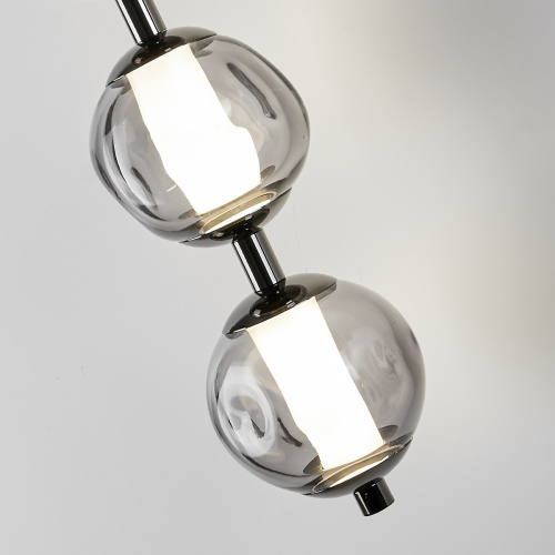 Настенный светильник OB2437 pearl black/smoke фото 3