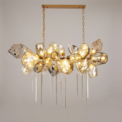 Люстра 8898P/BS gold/smoky фото 9 Люстра 8898P/BS gold/smoky фото 9