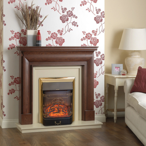 Электроочаг RealFlame Majestic Lux Brass фото 2 Электроочаг RealFlame Majestic Lux Brass фото 2