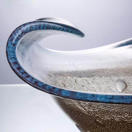 Ваза Cloyd BOYOMA Vase / шир. 42 см - сер. стекло (арт.50036) фото 3 Ваза Cloyd BOYOMA Vase / шир. 42 см - сер. стекло (арт.50036) фото 3