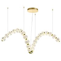 5008/92L L-VISION ODL23 579 золотой/прозрачный/металл/акрил Люстра LED 92W 4000K 4600Лм CRYSTAL
