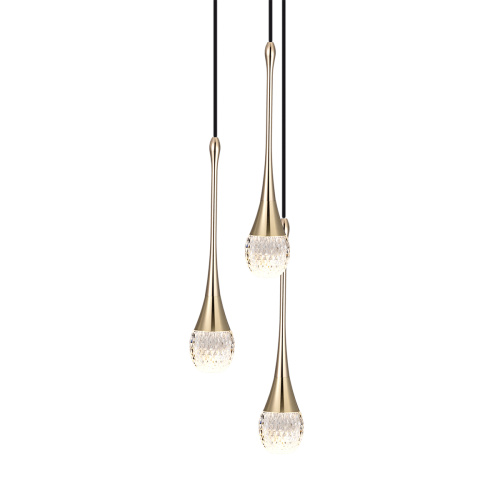 Подвесной светильник P0844-3B gold Подвесной светильник P0844-3B gold
