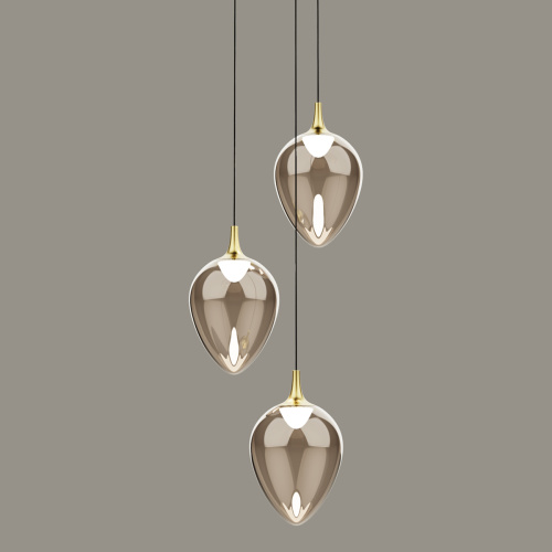 Подвесной светильник MD24001012-3A brass/champagne фото 2