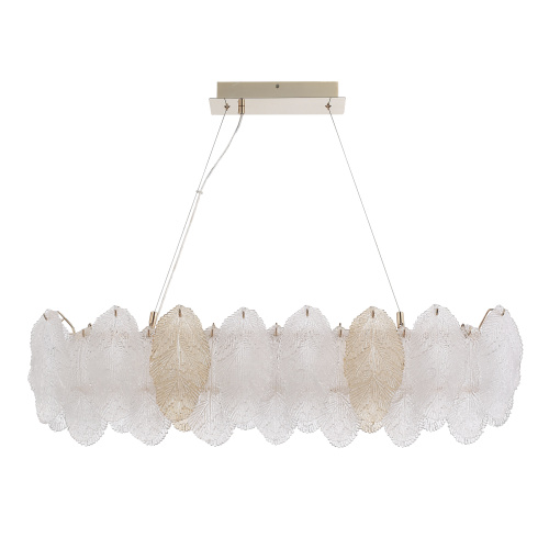 SL6135.233.01 Светильник подвесной ST-Luce золото/прозрачный, янтарный LED 1*24W 3000K LIGHTSOME фото 6