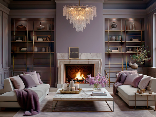 Люстра Cloyd PARSIFAL-A C16 / Ø80 см - шток - латунь (арт.11077) Люстра Cloyd PARSIFAL-A C16 / Ø80 см - шток - латунь (арт.11077)