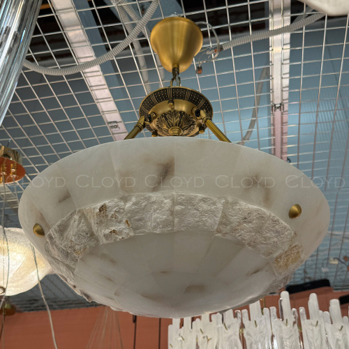 Люстра Cloyd TELEMACH C6 / Ø60 см - алебастр - латунь (арт.12347) фото 2 Люстра Cloyd TELEMACH C6 / Ø60 см - алебастр - латунь (арт.12347) фото 2