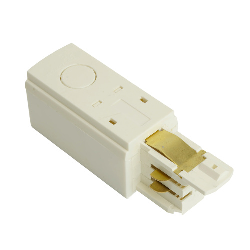 Токоподвод левый трехфазный для шинопровода ,белый ,PRO-0431/PRO-043112-3-RUS фото 5