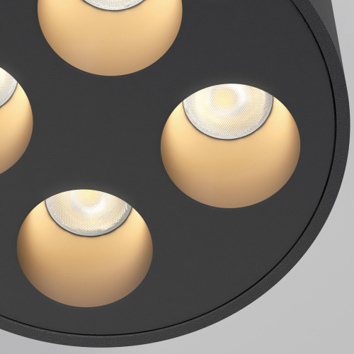 Светильник потолочный светодиодный Points 7W 3000K черный 25111/LED фото 4