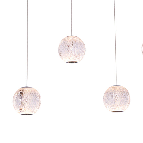 Подвесной светильник MD20001012-5B chrome фото 3