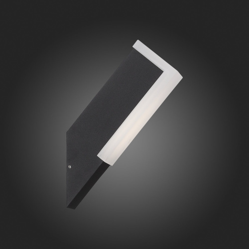 SL096.411.02 Светильник уличный настенный ST-Luce Черный/Белый LED 1*6W 4000K POSTO фото 6