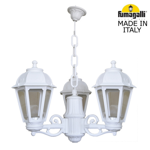 Fumagalli Подвесной уличный светильник FUMAGALLI SICHEM/SABA 3L K22.120.S30.WXE27 фото 6