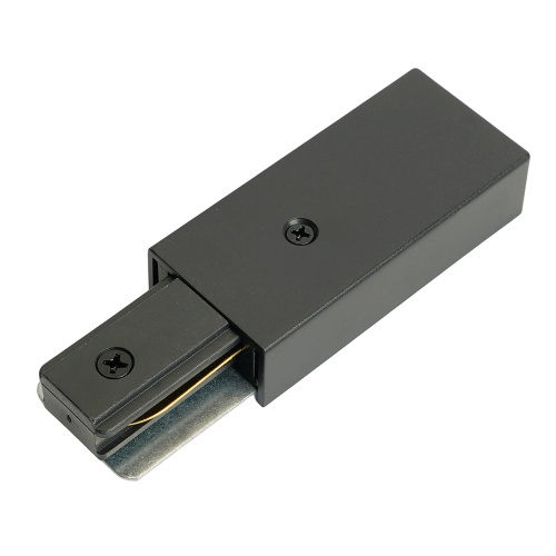 Cоединитель - коннектор для шинопровода, черный, LD1022