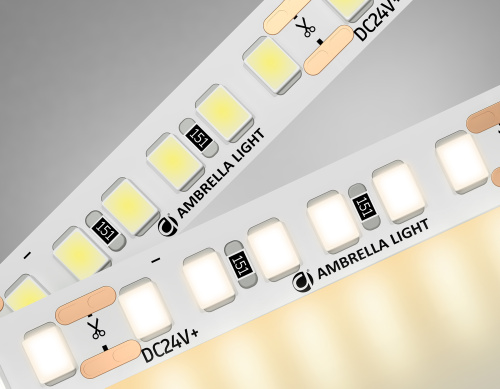 Светодиодная лента 24В 2835 180Led 14.4Вт/м 3000K IP20 5м Светодиодная лента 24В 2835 180Led 14.4Вт/м 3000K IP20 5м