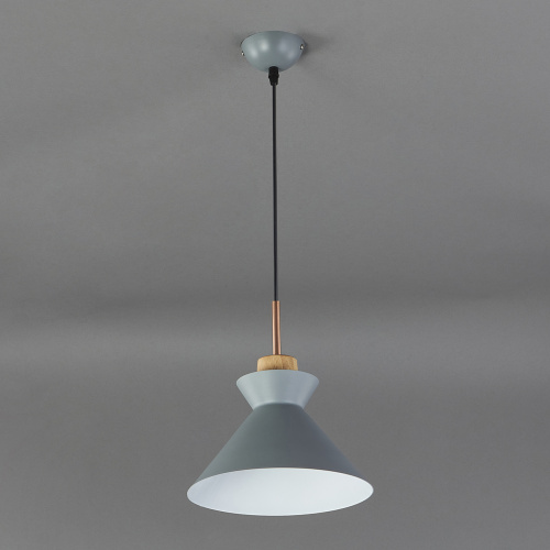 Подвесной светильник Escada 1106/1S E27*40W Grey фото 4