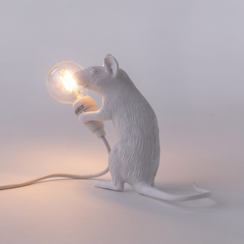 Настольная лампа Mouse Lamp Sitting USB фото 4