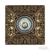 Точечный светильник бронзовый 1791/10/FL GB Bohemia Ivele Crystal (Богемия Ивеле Кристалл)