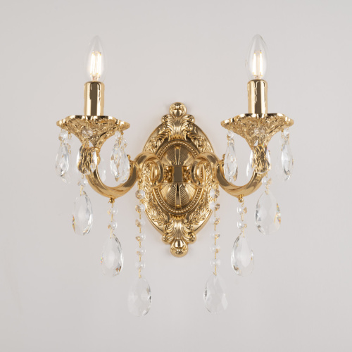 Бра с хрустальными подвесками AL7801B10/2/175 B G Bohemia Ivele Crystal (Богемия Ивеле Кристалл) фото 4